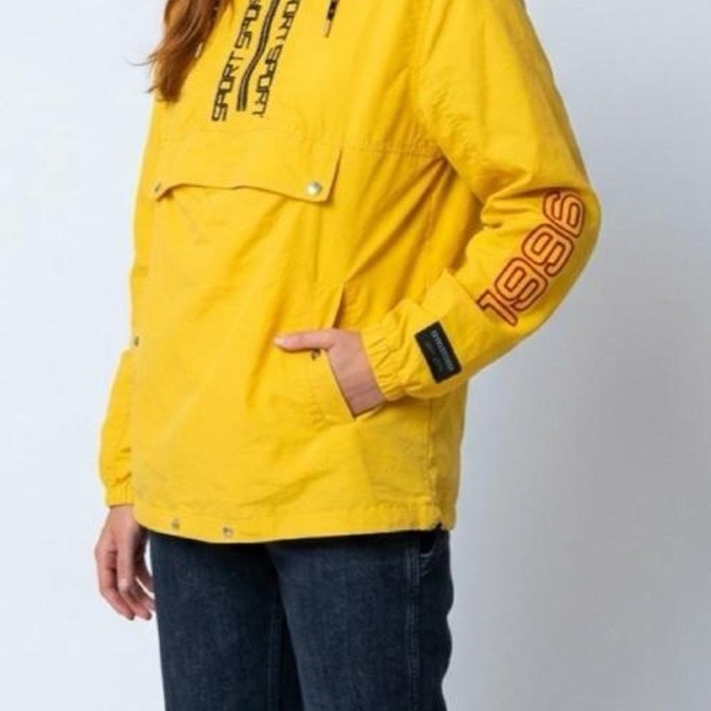 Forever 21 Men's Yellow "Sport" Anorak (M)